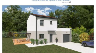 Projet de maison 90 m² avec garage – Terrain de 600 m² à Mions