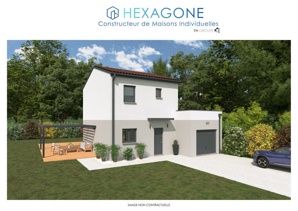 Ruy-Montceau (38) : 288 000 € — maison 89 m² + terrain 678 m²